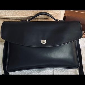 Coach Leather Business Bag